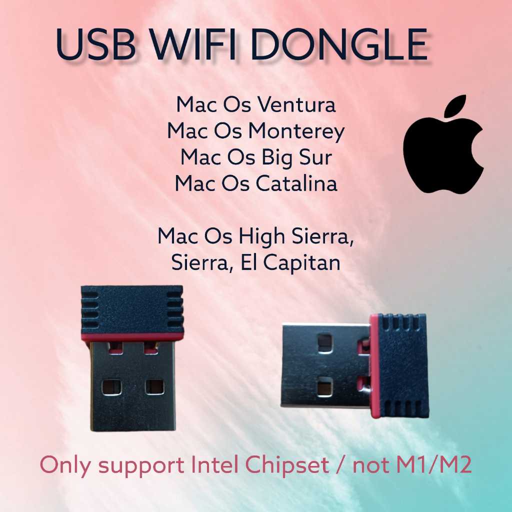 Dongle Usb Wifi สําหรับ MacBook และ imac หรือ Mac Mini