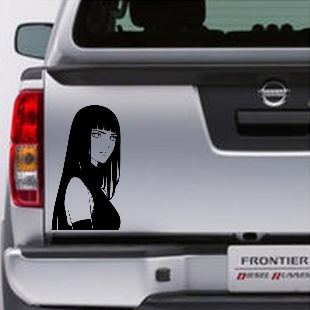 HINATA HYUGA สติ๊กเกอร์ตัดรถยนต์ QUALITY HINATA NARUTO สติ๊กเกอร์ติดรถยนต์