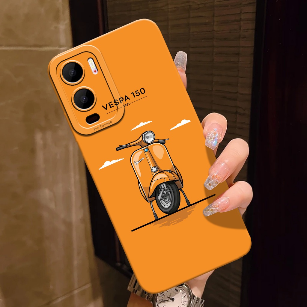 ล่าสุด iteel City200 NFC 2026 Phone Case - VESPA Image - Soft case Hp itel City200 NFC 2026 - เคสโทร