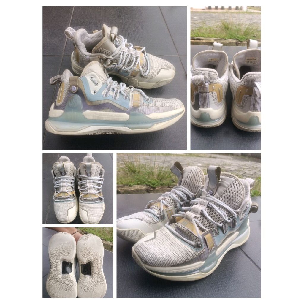 361 องศา AG4 รองเท้าบาสเก็ตบอล Original Aaron Gordon รองเท้าบาสเก็ตบอล - เทคโนโลยี QU!KFOAM - สําหรั