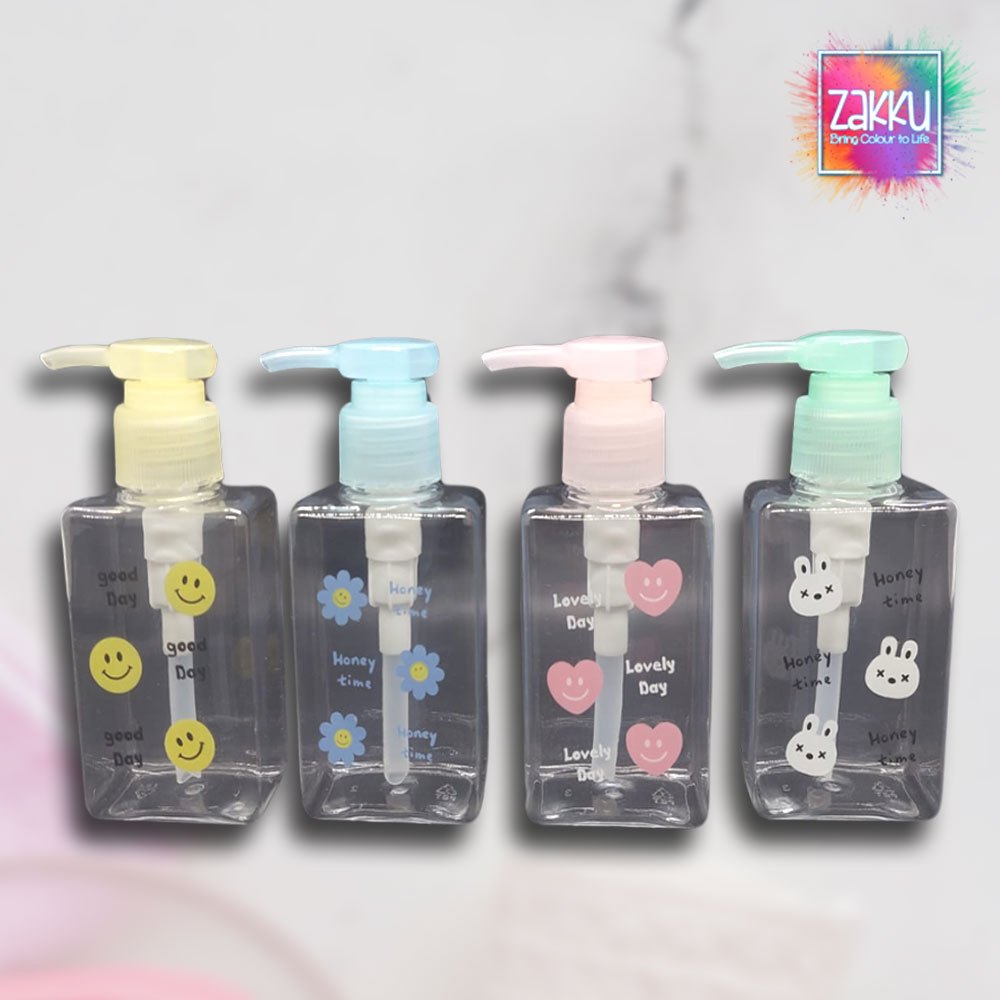 100ML CHARACTER PUMP BOTTLE / MULTIPURPOSE PUMP BOTTLE (095AI)