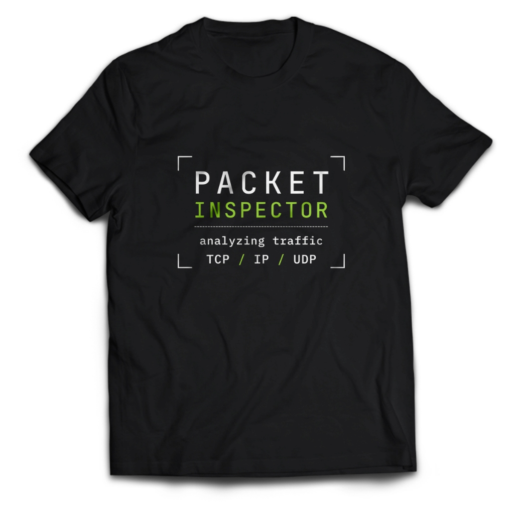 Cybersecurity PACKET INSPECTOR เสื้อยืดผู้ชายผู้ใหญ่ Unisex Tops PakeKaos