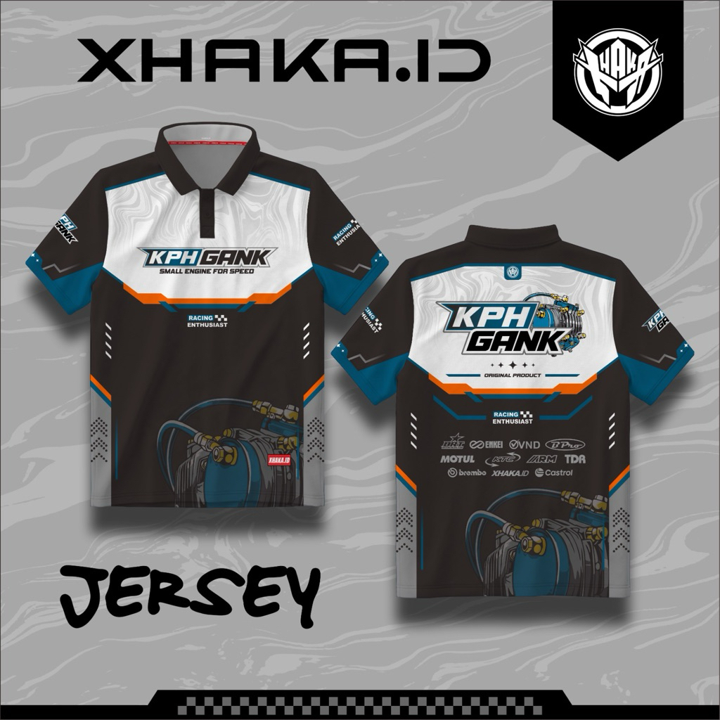021 KPH GANK JERSEY Original XHAKA.ID Apparel คุณภาพสูงระดับพรีเมียม