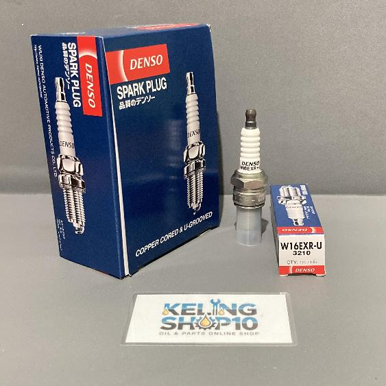 Denso W16EXR-U หัวเทียน Toyota Kijang Kapsul Efi 1.8 2.0 Lgx Krista เบนซิน 3210 เดิม