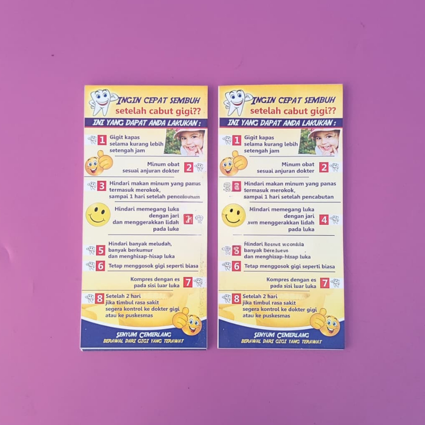 คําแนะนํา Flyer หลังจากการสกัดฟัน | Flyer Health อยากรักษาการสกัดฟันได้อย่างรวดเร็ว
