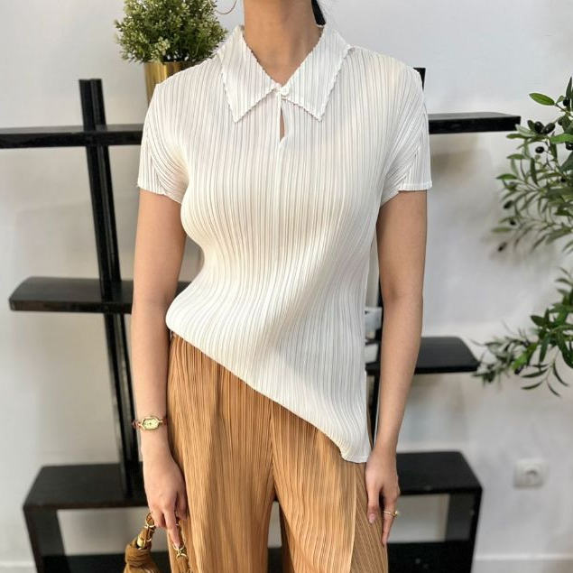 - ELENA TOP PREMIUM PLEATS