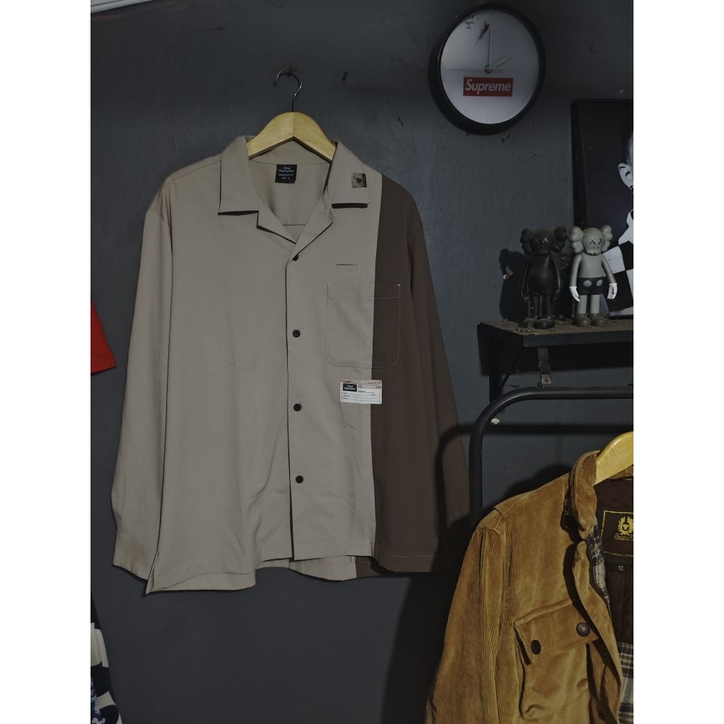 KEMEJA เสื้อคอปกเปิด GU x Maison Yasuhiro Mihara