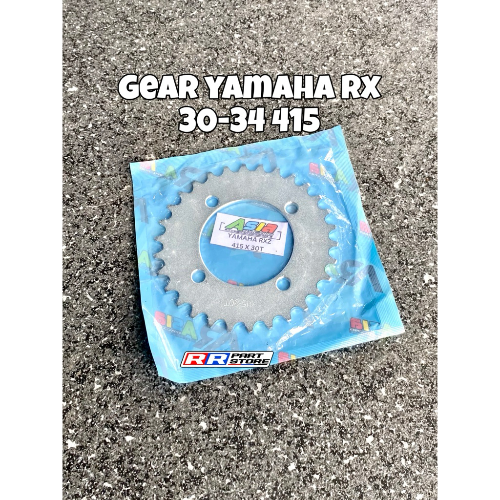 เฟืองเกอร์ rx 30 31 32 33 34 415 ASIA RACING