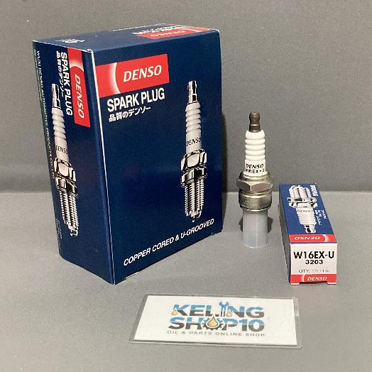 หัวเทียน Denso W16EX-U Mitsubishi L300 T120ss Kuda 1.6 3203 เดิม