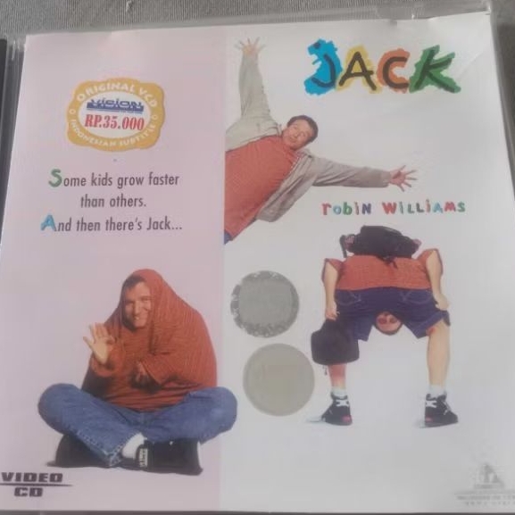 VCD Original JACK Feat ROBIN WILLIAMS ข้อความอินโดนีเซีย