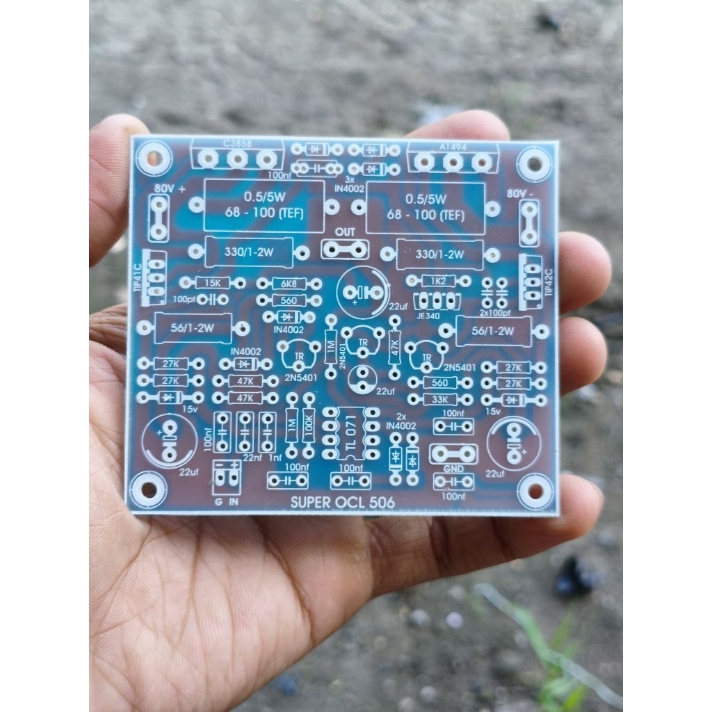 Pcb socl 506 ไฟเบอร์ fr 4