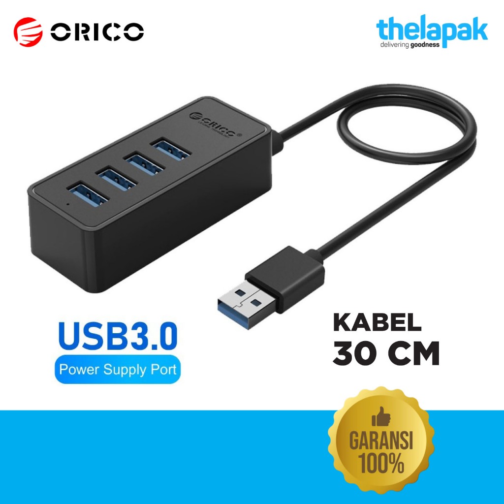 Orico 4 พอร์ต Usb Hub W5P-U3 USB3.0 Desktop HUB W5P-U3-30 Super speed การรับประกันอย่างเป็นทางการ