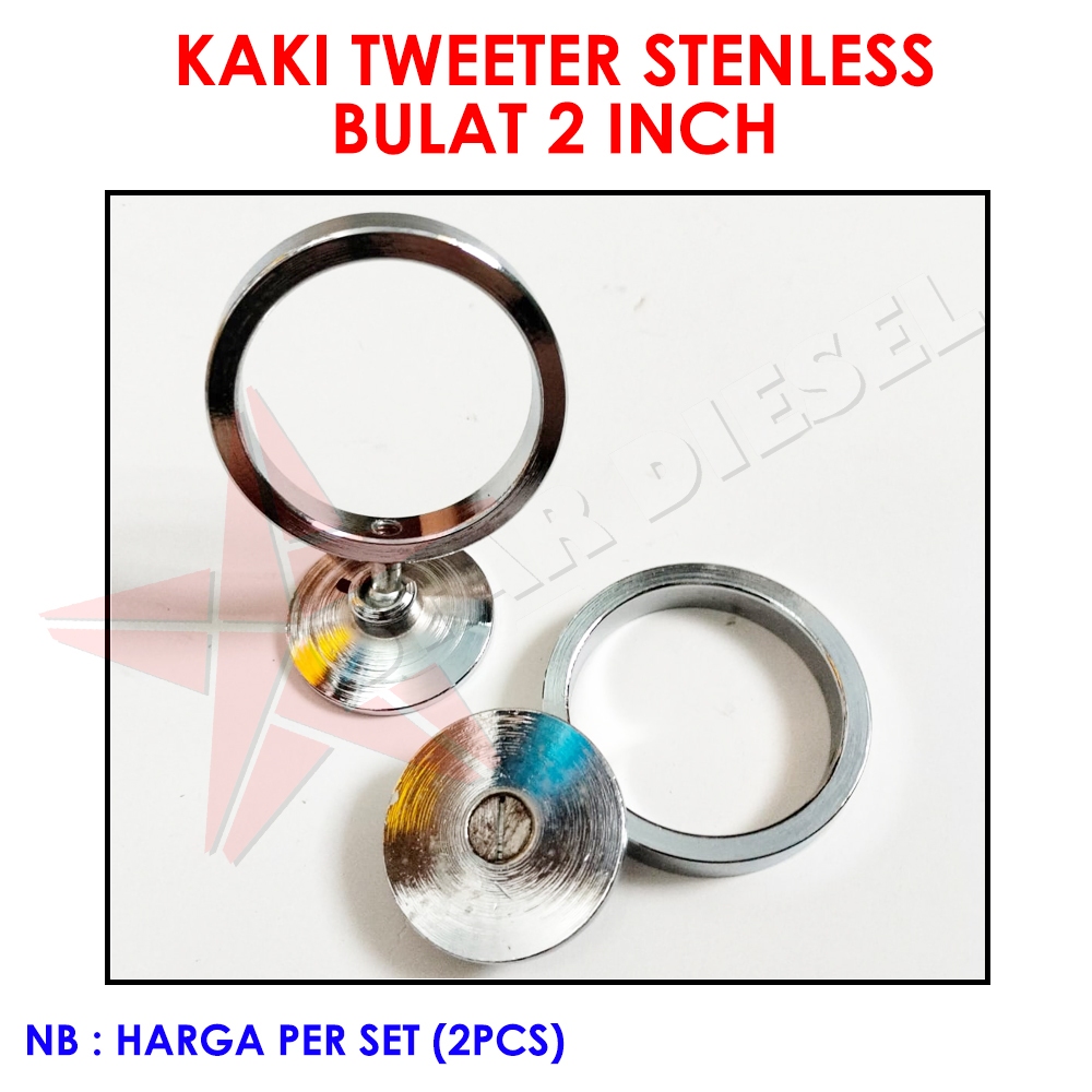 2 INCH ROUND STAINLESS TWEETER LEGS STAGING STAND 2INCH ขาตั้งสแตนเลส