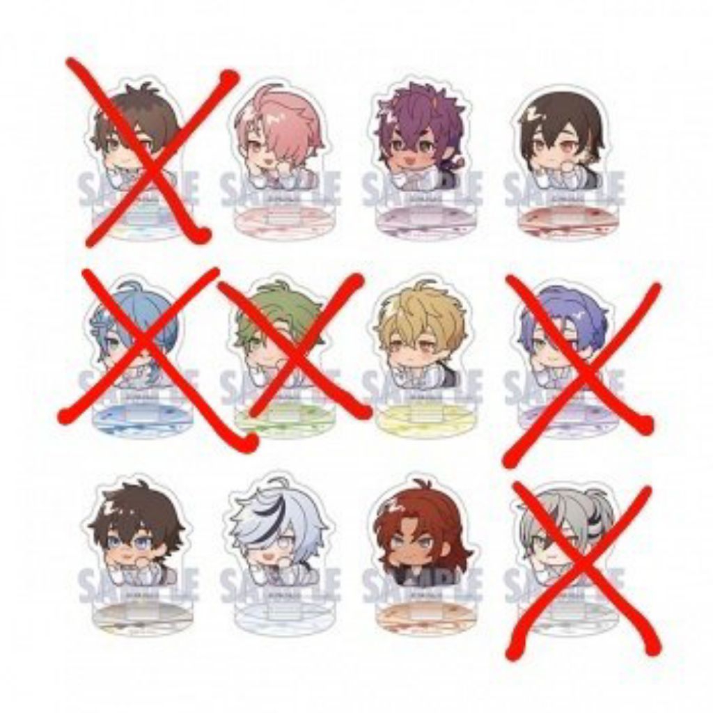Nu Carnival Mini Stande Acrylic Official (<5cm)