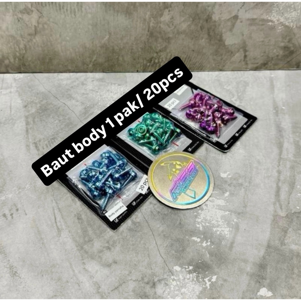 (1 แพ็ค) TITANIUM BODY BOLT MADE IN VIETAM ราคา