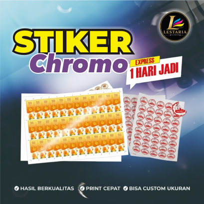 พิมพ์ A3 สติ๊กเกอร์ตัด CHROMO / พิมพ์อาหารและเครื่องดื่ม PACKAGING LABEL STICKERS ONLINESHOP