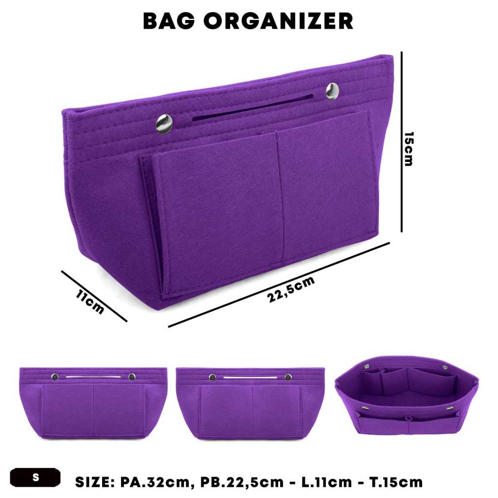 กระเป๋า ORGANIZER VELVET SUEDE FASHION