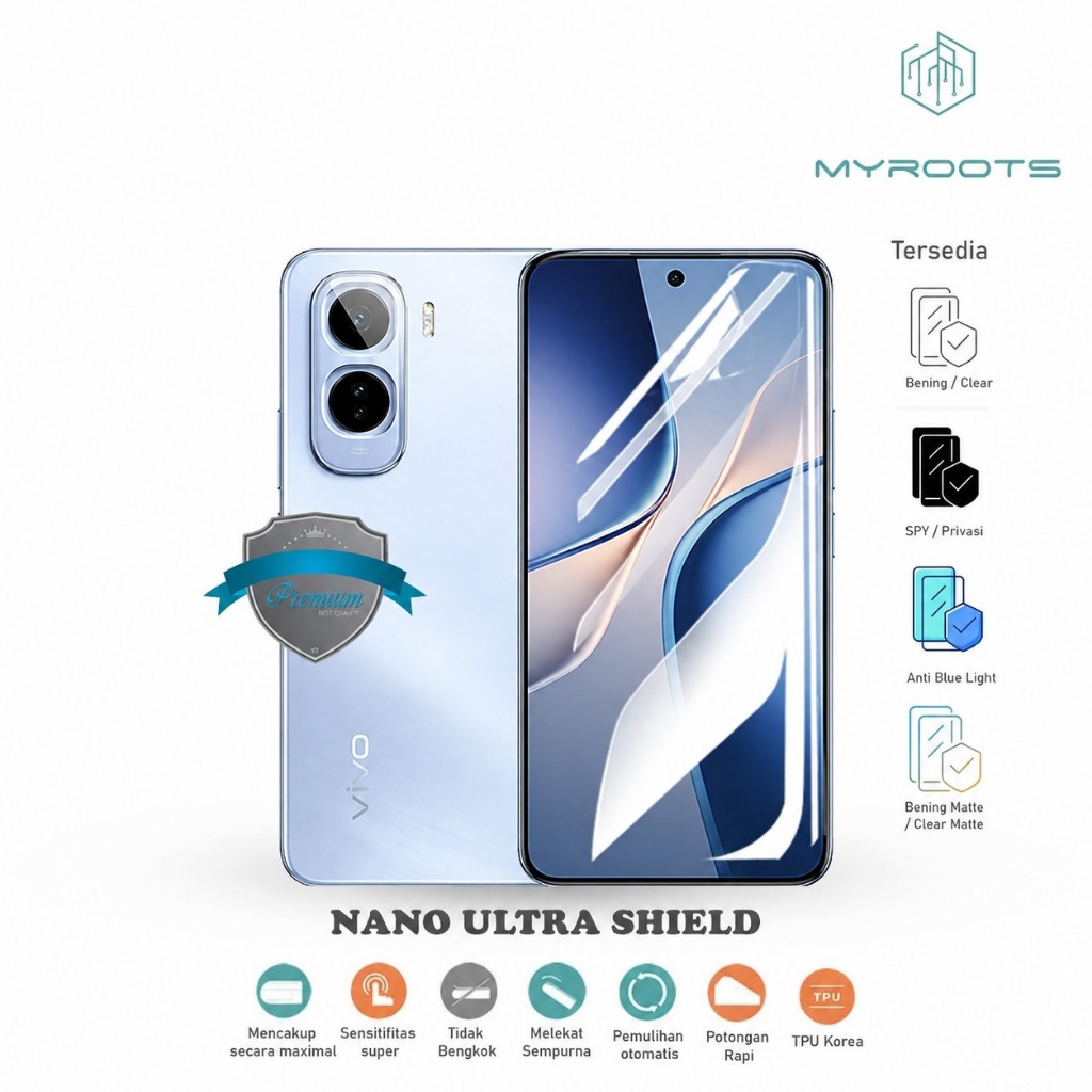 Anti Scratch Jelly Hydrogel Anti Blue Vivo T5 T5 PRO T4 ULTRA T4X T3 T2X T2 T1 Pro Lite 5G Nano Ultr