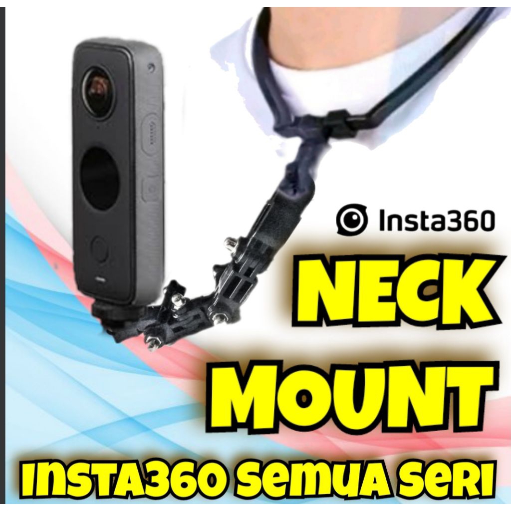 คอสําหรับ insta360 all series x1 x6 akaso360 Fullset POV หน้าอกอุปกรณ์เสริมกล้องโทรศัพท์ขาตั้งกล้อง
