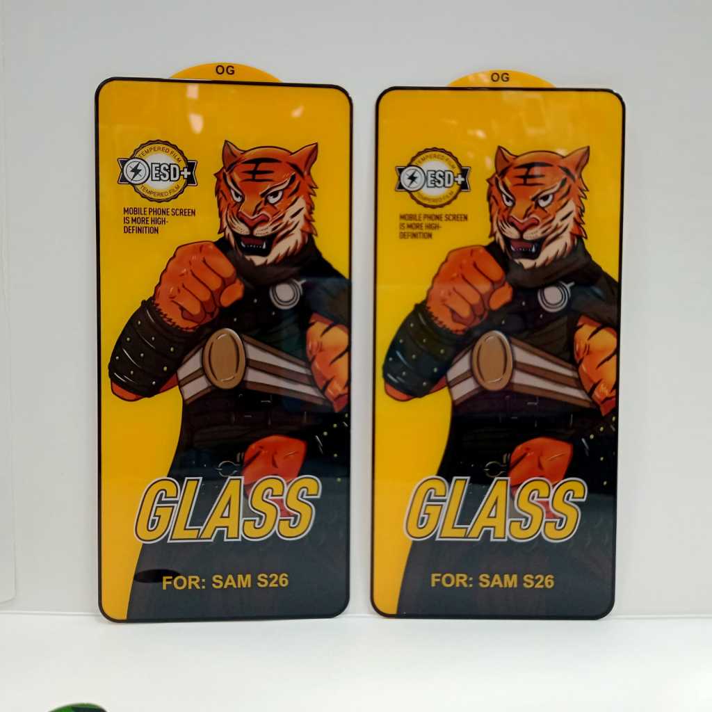 ฟิล์มกระจกนิรภัย FULL GLUE SAMSUNG GALAXY S26 ANTI STATIC ESD+