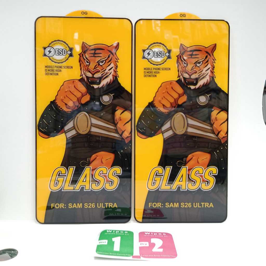 ฟิล์มกระจกนิรภัย FULL GLUE SAMSUNG GALAXY S26 ULTRA ANTI STATIC ESD+