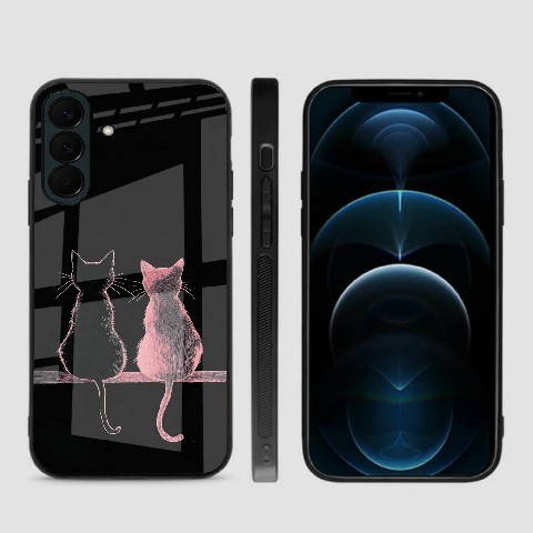 [K04] ล่าสุด Glass Softcase 2026 สําหรับ Samsung A57 เคสเคลือบเงาสําหรับ Samsung A57 เคสสําหรับ Sams