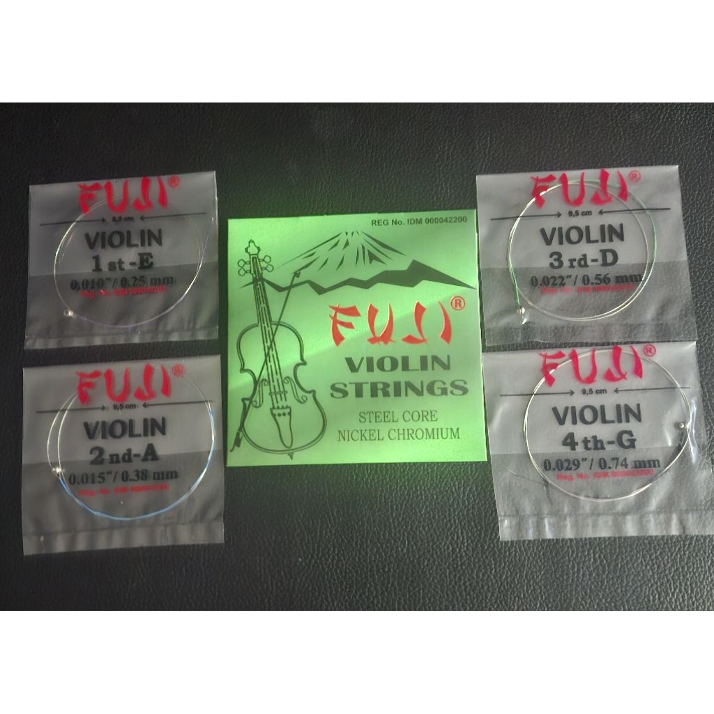 FUJI VIOLIN STRINGS INDIVIDUALLY รับประกันต้นฉบับ
