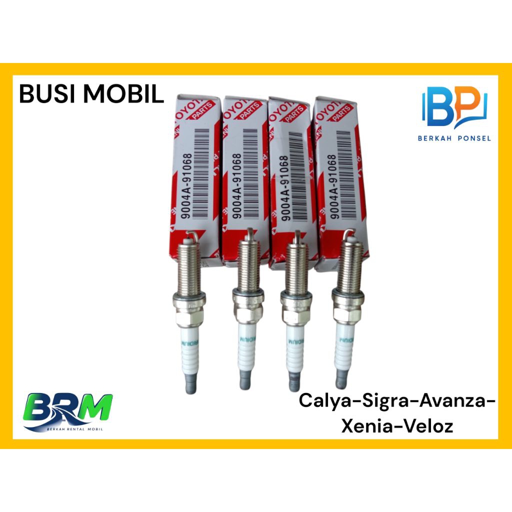 หัวเทียนสําหรับ Avanza Xenia Veloz Calya Sigra 9004A-9106