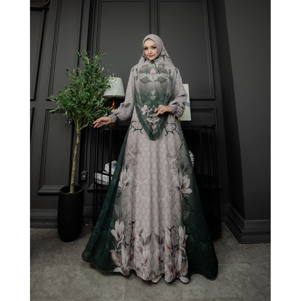 Namira Series Premium Syari Gamis By Allawiyah Syari / Syari Gamis สวยงาม / Contemporary Syari Gamis