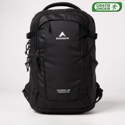 EGER KANAWA COMMUDEE 28 1.0 กระเป๋าเป้ผู้ชาย BLACK LAPTOP BACKPACK FREE RAINCOVER MODERN