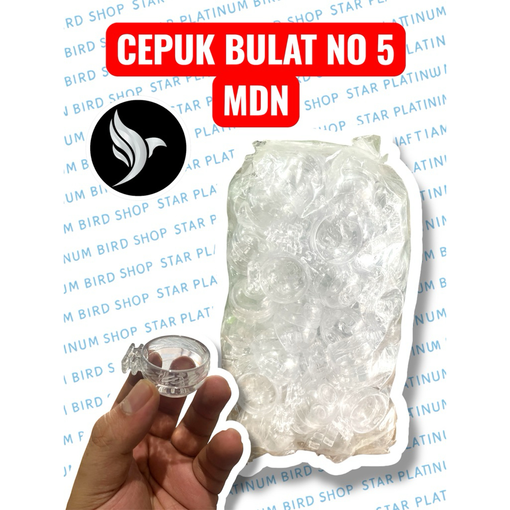 1 PACK CONTAINS 100 ชิ้น ROUND HONEY CUP NO. 5 MDN