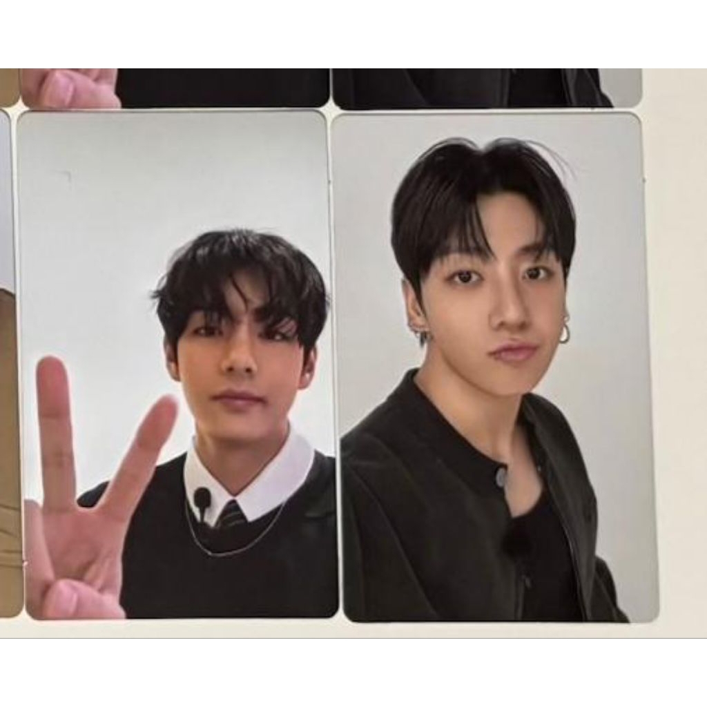 Photocard pub weverse A taehyung jungkook arirang