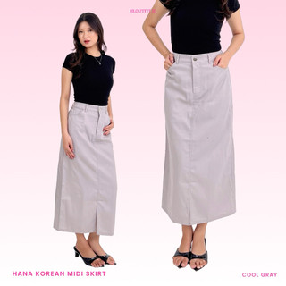 HL Hana Korean Midi Skirt Y2K (L Series)