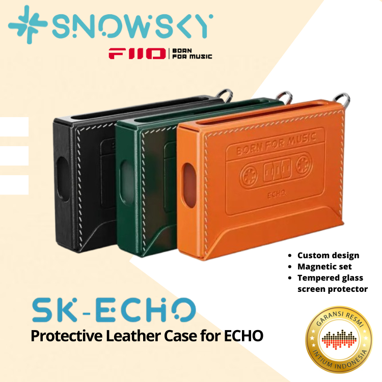 FiiO Snowsky SK-ECHO เคสหนัง PU ป้องกันสําหรับ Snowsky ECHO