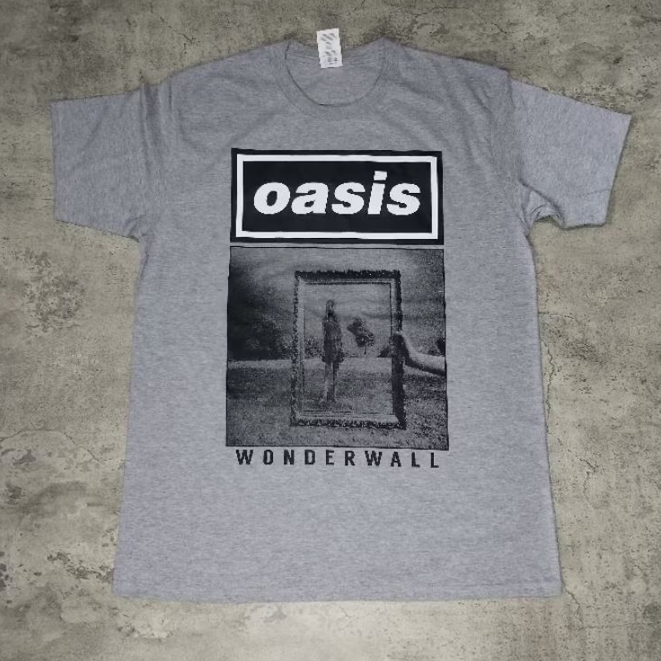 เสื้อยืด Oasis - wonderwall