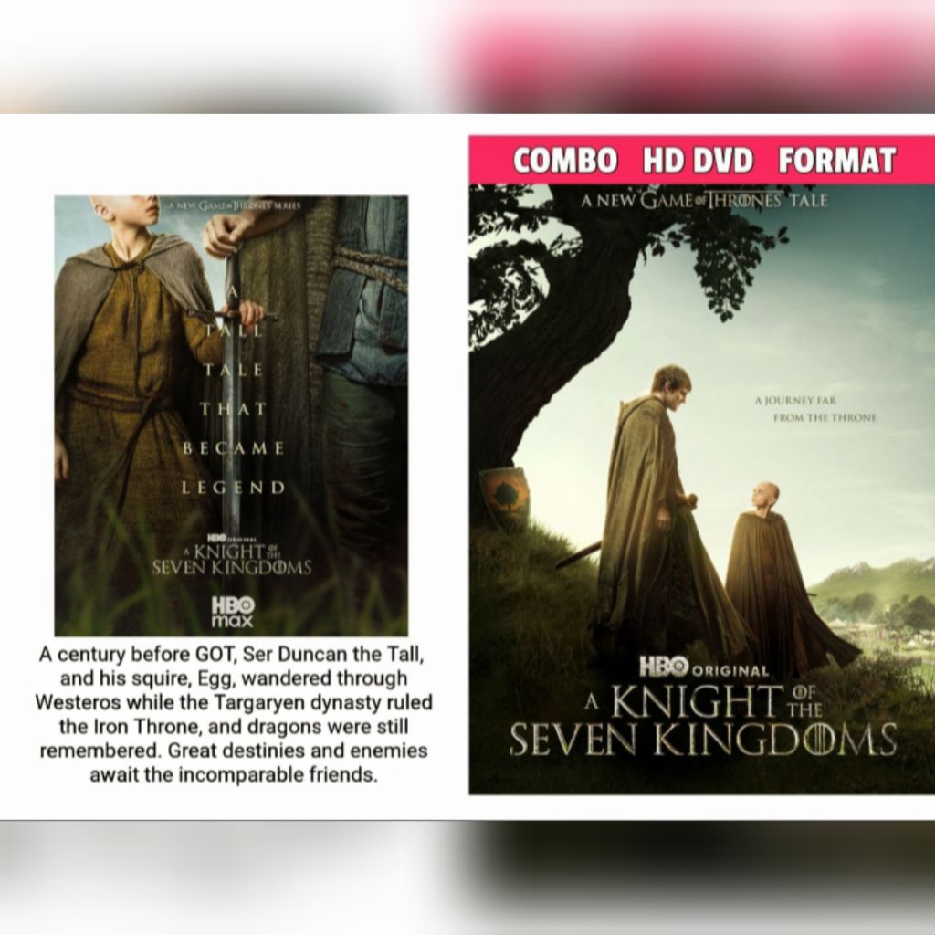 DVD A Knight of the Seven Kingdom 2026 (Peter Clafey)