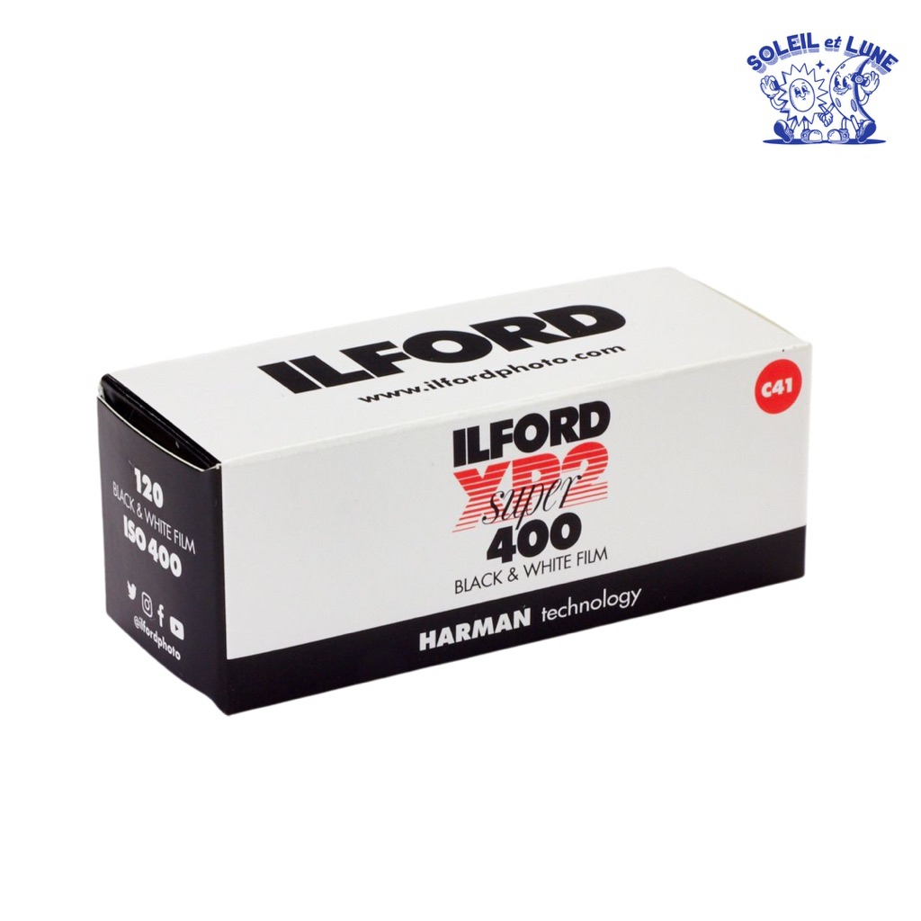 [120 FORMAT] Ilford XP2 Super 400 - ฟิล์มม้วน 120, B&W, ISO 400