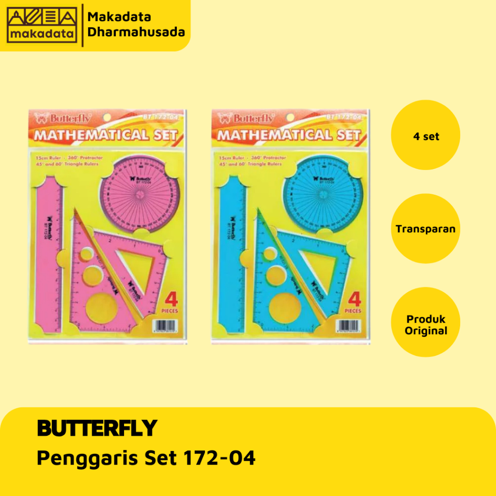 MATH SET / RULER SET ใหญ่ 172-04