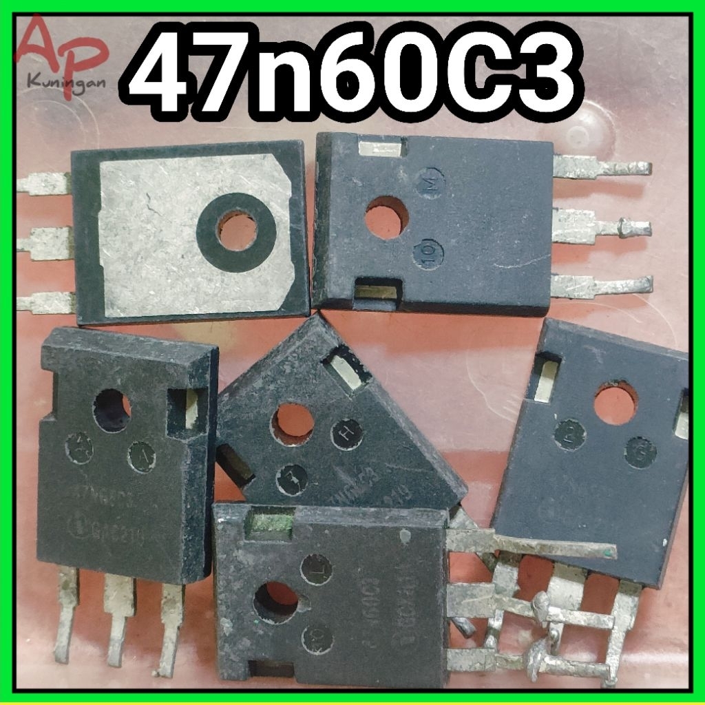 Mosfet Cabut Normal 47n60C3 47n60 ทดสอบแล้วใช้งานได้ปกติ