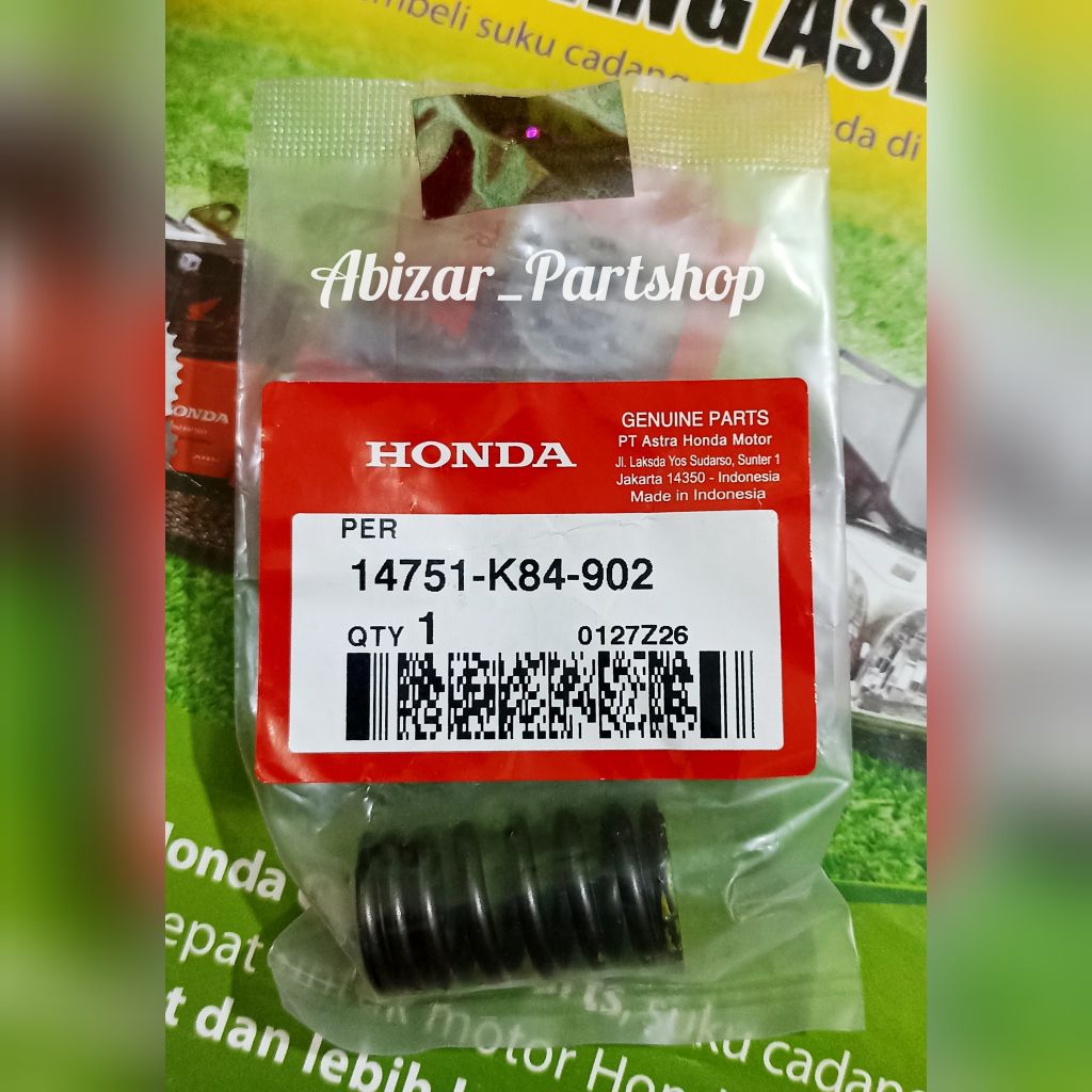 14751K84902 วาล์วสปริง / Honda CRF150L K84 สปริงวาล์ว / K84 สปริงวาล์ว