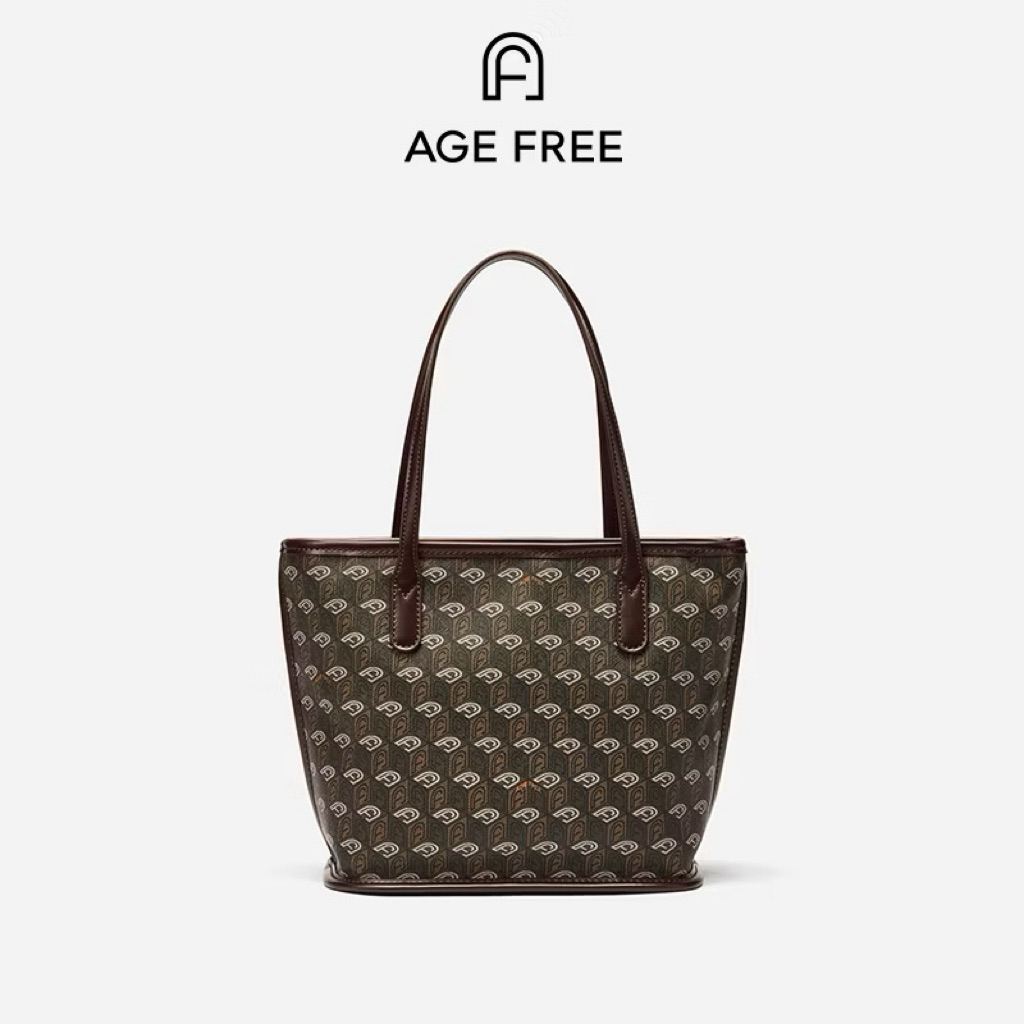 AGE FREE Mini Tote Bag Classic Retro Motif ใหม่ 01