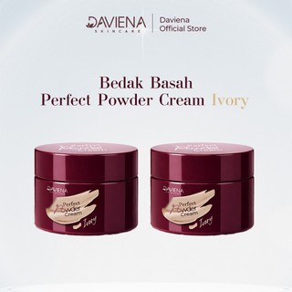 DAVIENA SKINCARE -  BEDAK BASAH  Perfect Powder Cream 10ml ( 2PCS )