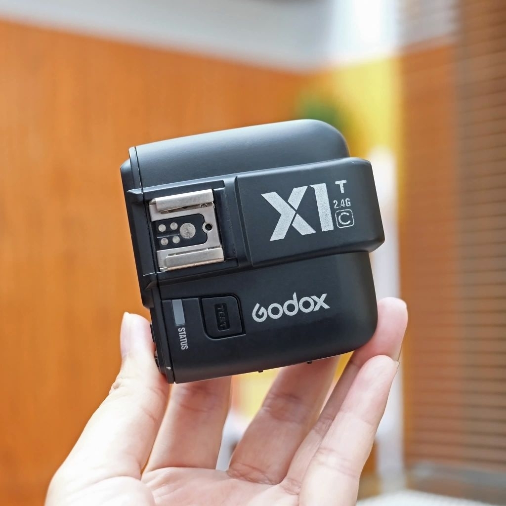 แฟลชทริกเกอร์ไร้สาย Godox X1T-C Canon