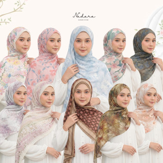 Premium Printed Ceruty Pashmina Motif 001 - 100 Nadara Hijab series