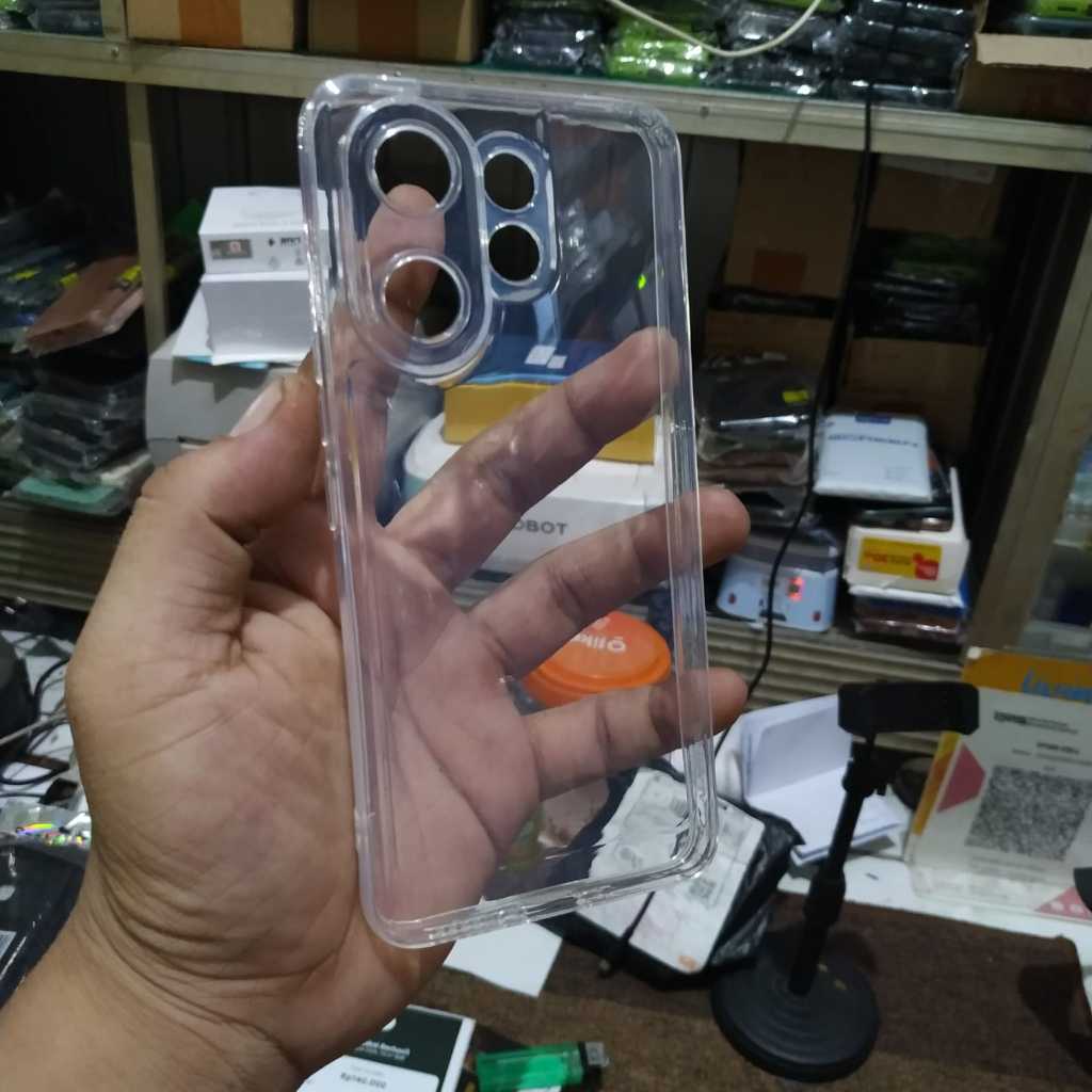 เคสซิลิโคน Vivo V60 V2511 Softcase Premium Jelly Airbag Transparent