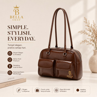 BL Leoni Bag - Shoulder bag Wanita Tas Wanita / Tas Wanita Terbaru / Tas Wanita Dual Pocket