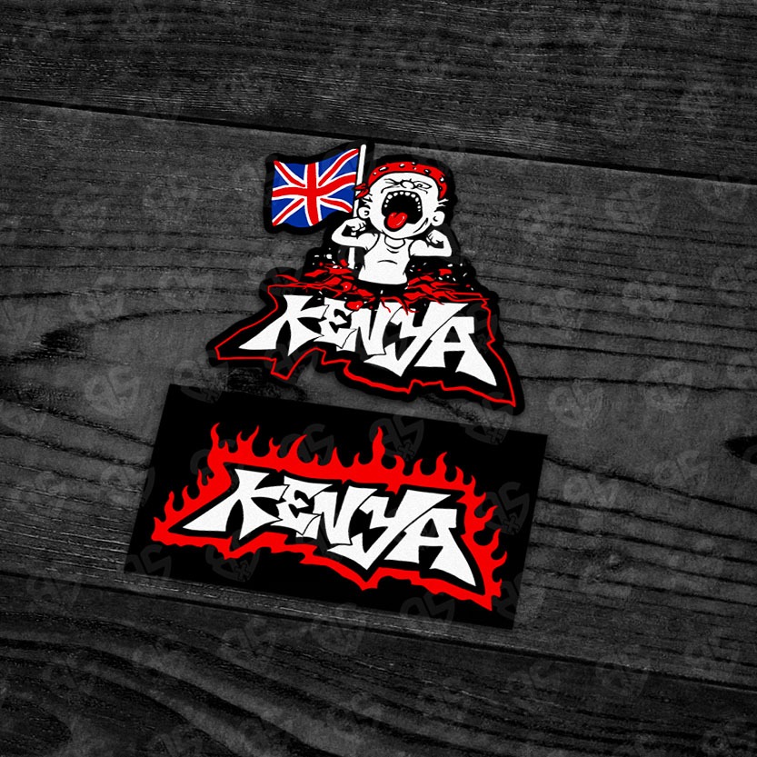 KENYA UK TOUR - สติ๊กเกอร์วง KENYA UK TOUR (BOTTLEG)