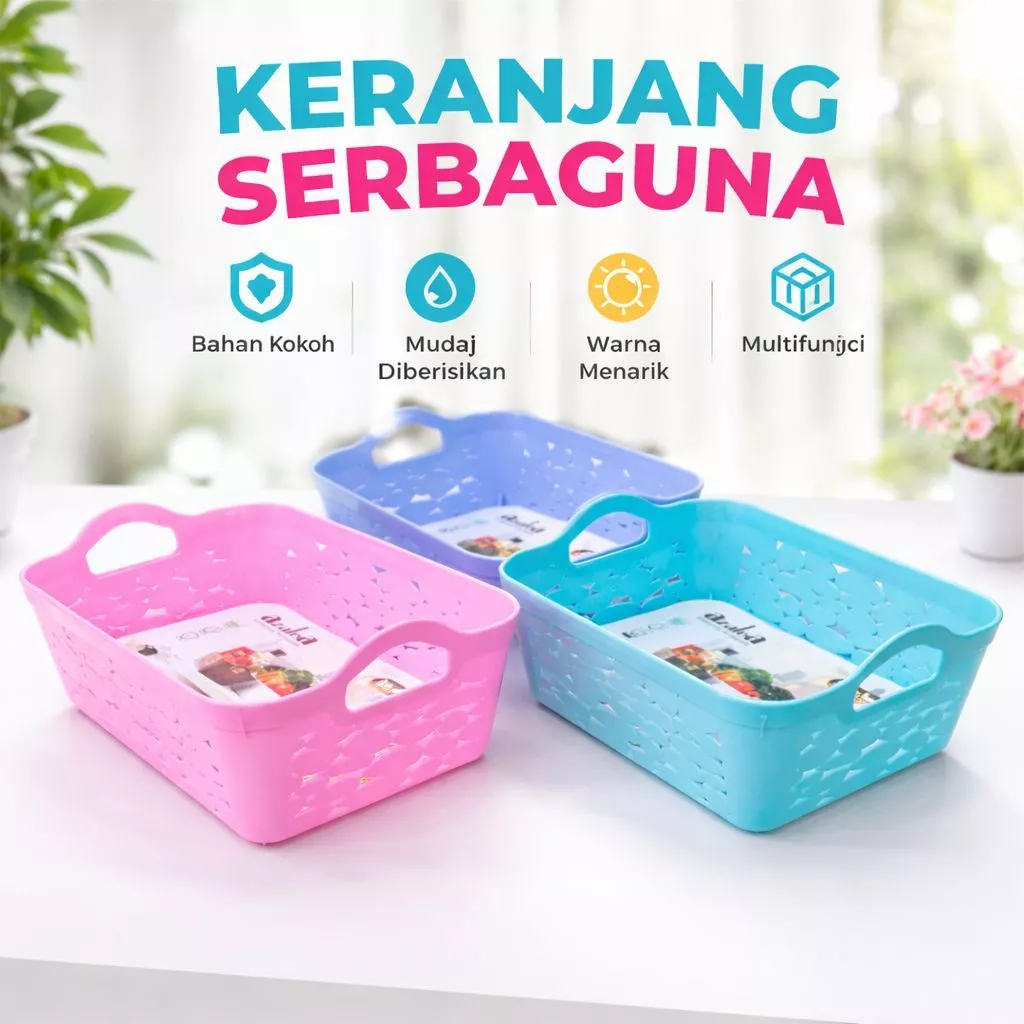 Lemony Azalea ตะกร้าอเนกประสงค์ L 58811