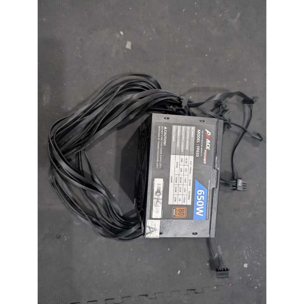 PSU AP ACE POWER 650W PURE, (FP650) ACE PSU 650W 80+ BRONZE V2