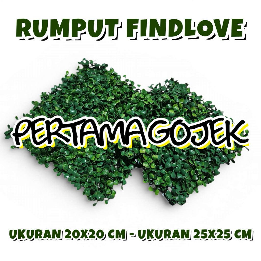 HIJAU ARTIFICIAL GREEN FINDLOVE GRASS BASE GRASS GREEN GRASS AQUARIUM GRASS DECORTIVE GRASS WALL DIS
